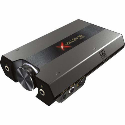 Picture of Sound BlasterX G6 Hi-Res 130dB 32bit/384kHz Gaming DAC, External USB Sound Card with Xamp Headphone Amp, Dolby Digital, 7.1 Virtual Surround Sound, Sidetone/Speaker Control for PS4, Xbox One, Nintendo