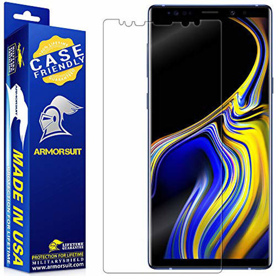 Picture of ArmorSuit MilitaryShield Screen Protector Designed For Samsung Galaxy Note 9 (Case Friendly) Anti-Bubble HD Clear Film