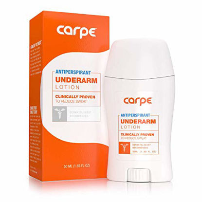 Carpe Antiperspirant Hand Lotion, A dermatologist-recommended, non