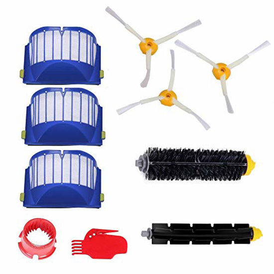 Replacement Parts for iRobot Roomba 600 610 620 650 614 Vacuum Filter Brush 