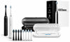 Picture of AquaSonic Duo Dual Handle Ultra Whitening 40,000 VPM Wireless Charging Electric ToothBrushes - 3 Modes with Smart Timers - 10 Dupont Brush Heads & 2 Travel Cases Included