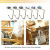 Picture of 6Pcs Portable Handbag Table Hanger, AUHOKY Fashionable Purse Hook Holder for Women Girls Bags Storage Gift(6 Different Patterns)