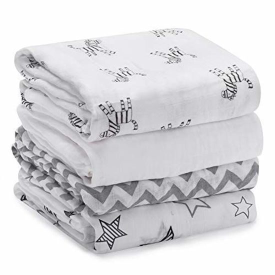 Momcozy muslin baby swaddle blankets best sale
