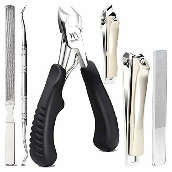 Toenail Clippers, Medical Grade Toe Nail Trimmer, Nail Clippers for Thick  Nails | eBay