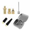 Picture of HDNNC Bicycle Valve Adapter DV AV SV Converter, Ball Pump Needle, Inflation Needle, Air Pump Needle Set for All Bike Pump and Sports Ball Pump 10PCS