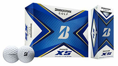 Picture of Bridgestone 2020 Tour B XS Golf Balls 1 Dozen White