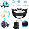 Picture of Ruishenger Rsenr Personal Wearable Air Purifiers,Portable Mini air PurifierCyclingRunningMountaineering, Outdoor Sports, Tourism (Set,Black)