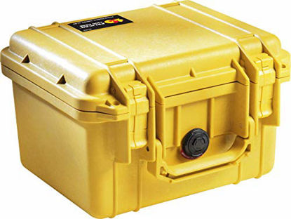 Picture of Pelican 1300 Camera Case With Foam (Yellow)