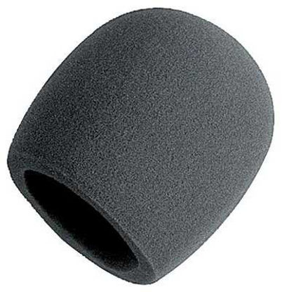 Picture of On-Stage Foam Ball-Type Microphone Windscreen, Black