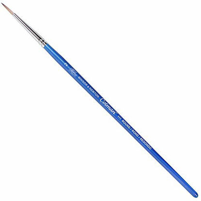 Picture of Winsor & Newton Cotman Water Colour Series 111 Short Handle Synthetic Brush - Round #2