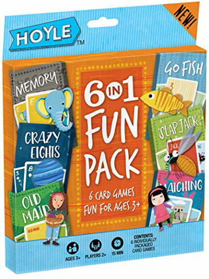 Picture of Hoyle Kid's 6 in 1 Fun Pack- Card Games