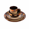 Picture of Gibson Casa Estebana 16-piece Dinnerware Set Service for 4, Beige and Brown - 70736.16RM
