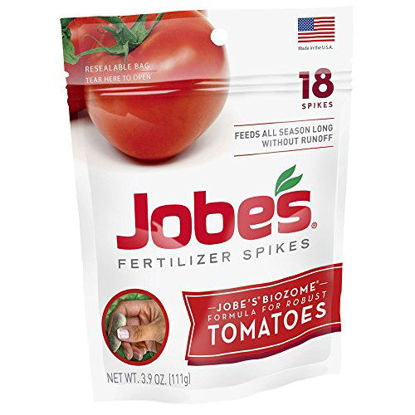 Picture of Jobe's Tomato Fertilizer Spikes, 18 Spikes