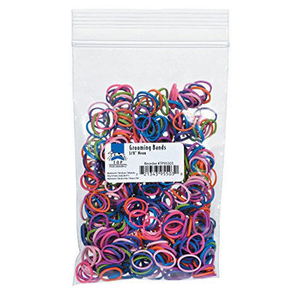 Picture of Top Performance Grooming Bands for Dogs, 3/8-Inch, Neon Colors