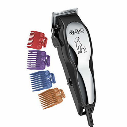 Picture of Wahl Clipper Pet-Pro Dog Grooming Kit - Quiet Heavy-Duty Electric Corded Dog Clipper for Dogs & Cats with Thick & Heavy Coats - Model 9281-210