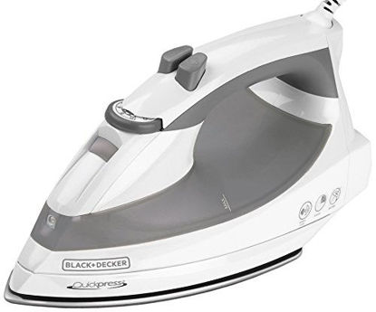 Household Appliances :: BLACK+DECKER Professional Steam Iron with Stainless  Steel Soleplate and Extra-Long Cord, Purple, IR1350S
