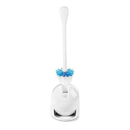 Picture of OXO Good Grips Hideaway Compact Toilet Brush, White [White]