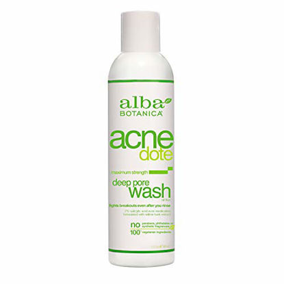 Picture of Alba Botanica Acnedote Maximum Strength Deep Pore Wash, 6 Oz