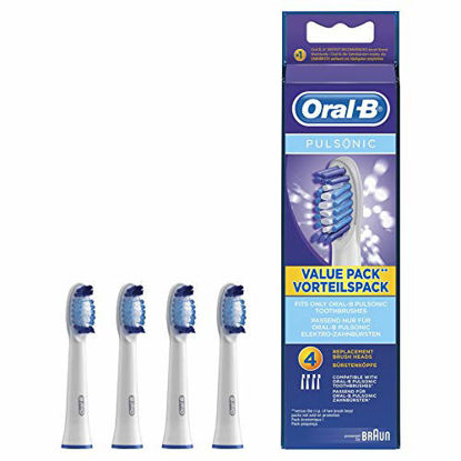 Picture of Braun Oral-B SR32-4 Pulsonic Value Pack Replacement Brush Heads 1Pack
