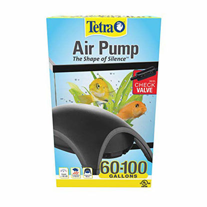 Picture of Tetra 77850 Whisper Air Pump, for Aquariums, Quiet, Powerful Airflow, 60 to 100 Gallons