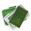 Picture of Artificial Grass Bathroom Mat for Puppies and Small Pets- Portable Potty Trainer for Indoor and Outdoor Use by Petmaker- Puppy Essentials, 18.5 x 13