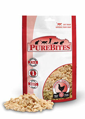 Picture of PureBites Freeze-Dried Cat Treats with Chicken Breast 1.09 oz