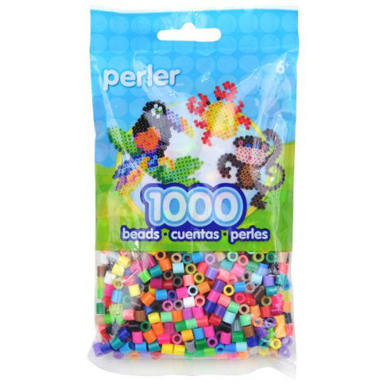 GetUSCart Perler Beads Multicolor Fusion Beads For Kids 1000 pcs