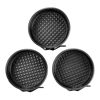 Picture of Wilton 4-Inch Mini Springform Pans for Mini Cheesecakes, Pizzas and Quiches, Durable Non-Stick Surface, Set 3-Piece