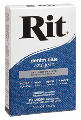 Picture of Rit, Denim Blue Purpose Powder Dye, 1-1/8 oz