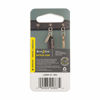 Picture of Nite Ize S-Biner MicroLock, Locking Key Holder, Stainless-Steel, Black