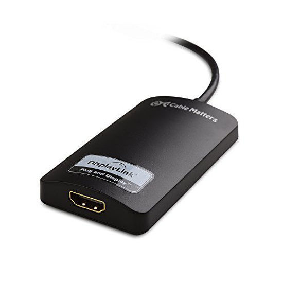 GetUSCart Cable Matters SuperSpeed USB 3.0 to HDMI Adapter (USB to HDMI Adapter) for Windows up
