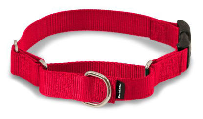 Picture of PetSafe Martingale Collar with Quick Snap Buckle, 3/4" Medium, Red