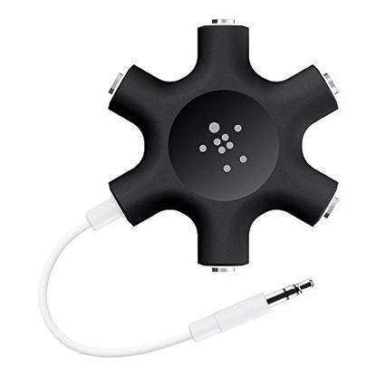 Picture of Belkin RockStar 5-Jack Multi Headphone Audio Splitter (Black)