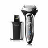 Picture of Panasonic Arc5 Electric Razor for Men, 5 Blades Shaver and Trimmer, Shave Sensor Technology, Automatic Clean and Charge Station, Wet Dry, ES-LV95-S