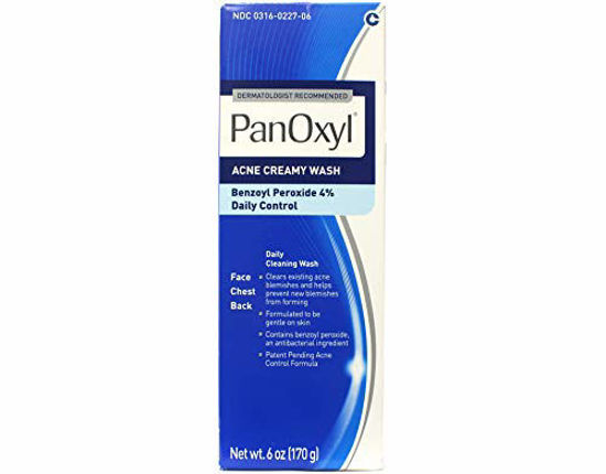 Picture of PanOxyl Acne Creamy Wash, 4% Benzoyl Peroxide (Pack of 2)