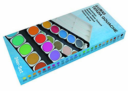 Picture of LUKAS Terzia Gouache Deck Paint Box, 24