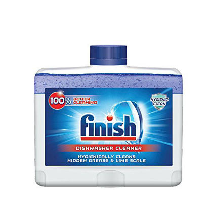 Picture of Finish Dual Action Dishwasher Cleaner: Fight Grease & Limescale, Fresh, 8.45oz