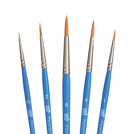 Picture of Princeton Select Artiste, Series 3750, Paint Brush for Acrylic, Watercolor and Oil, Set of 5