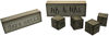 Picture of Ganz ER49764 6 Piece Wooden Block Wedding Day Countdown Calendar, Rustic