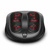 Picture of Nekteck Foot Massager with Heat, Shiatsu Heated Elecric Keading Foot Massager Machine for Planter Fasciitis, Built in Infrared Heat Function and Power Cord