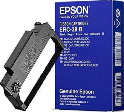 Picture of Epson 385813 Black Print Ribbon Each (ERC38B)