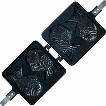 Picture of CookKing - Taiyaki Japanese Fish-shaped Pancake Double Pan