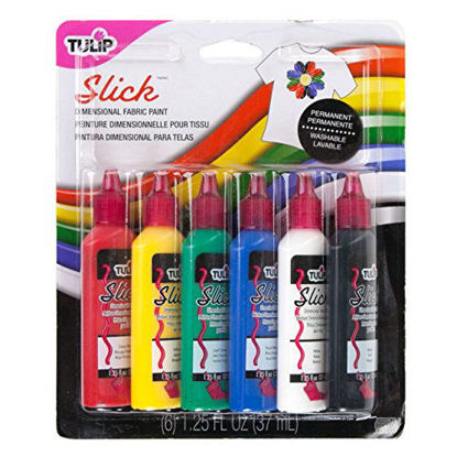 Picture of Tulip Washable Slick 3D Fabric Paint Set