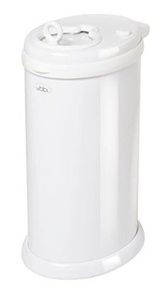 Picture of Ubbi Steel Odor Locking, No Special Bag Required Money Saving, Awards-Winning, Modern Design, Registry Must-Have Diaper Pail, White