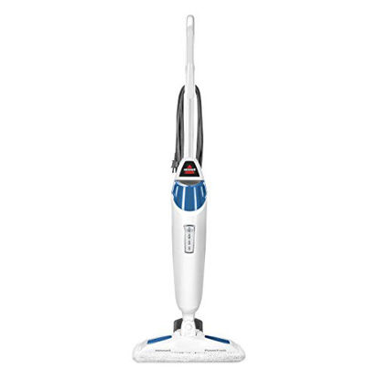 Picture of BISSELL Power Fresh Steam Mop, Floor Steamer, Tile Cleaner, and Hard Wood Floor Cleaner, 1940, Blue Powerfresh
