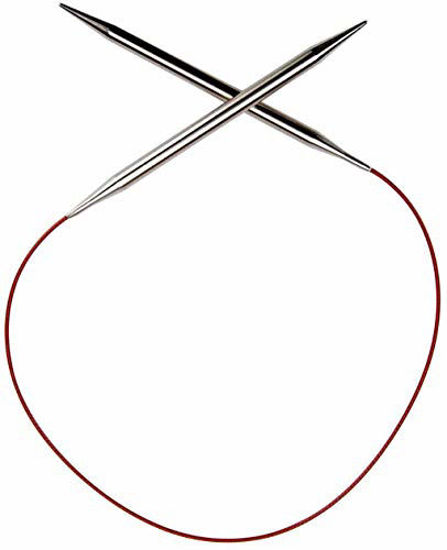 GetUSCart ChiaoGoo Red Lace Circular 24 inch 60cm Stainless