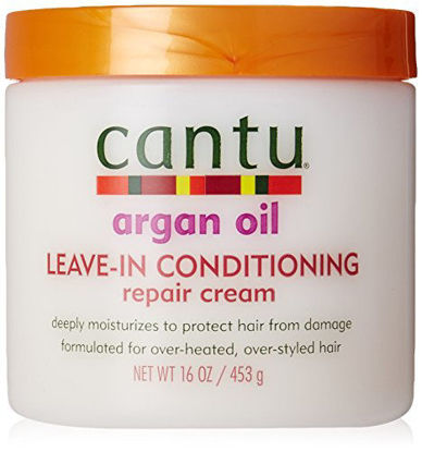 Picture of Cantu Argan Oil Leave-In Conditioning Repair Cream, 16 Ounce