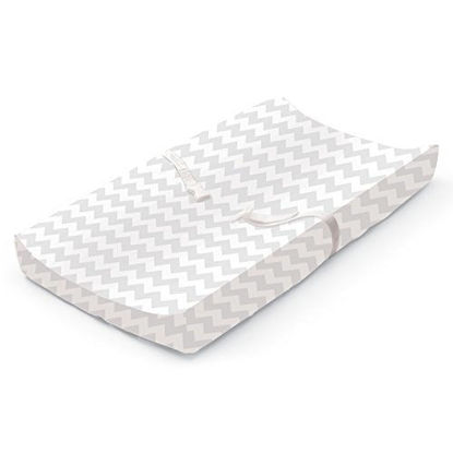 Picture of Summer Ultra Plush Changing Pad Cover, Chevron