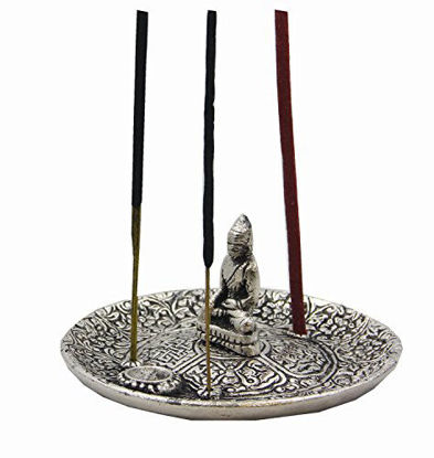 Picture of DharmaObjects Tibetan Buddha Incense Burner Holder
