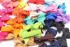 Picture of 50 Pieces 25 Colors in Pairs Baby Girls Fully Lined Hair Pins Tiny 2" Hair Bows Alligator Clips for Little Girls Infants Toddlers
